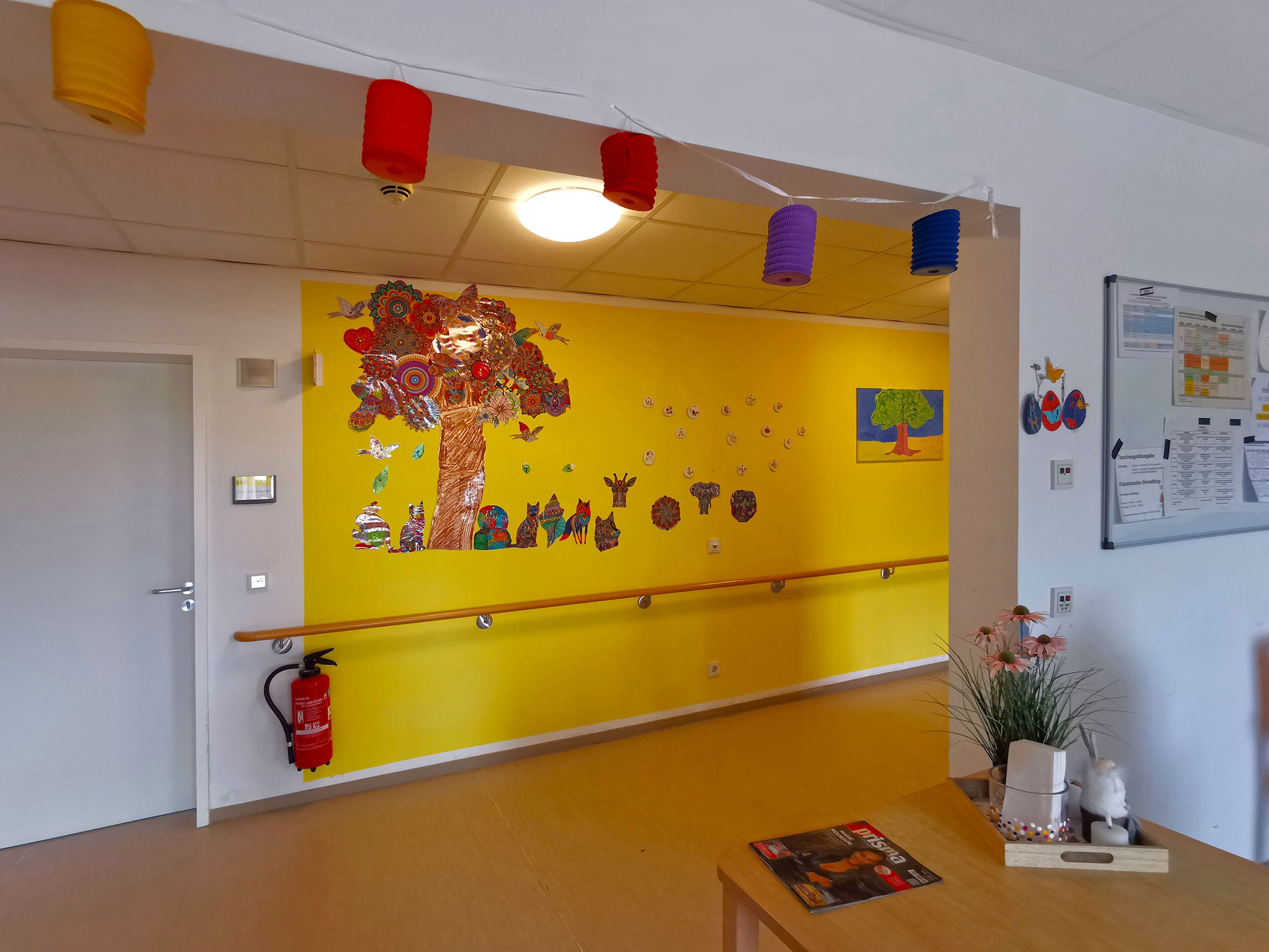 Haus Elvira - Flurbereich - Wandgestaltung